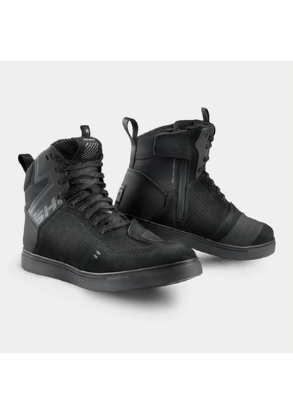 Rebel 2.0 Vent Korumalı Yazlık Kadın Motosiklet Botu Siyah