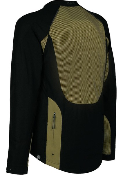 Tor Korumalı Motosiklet Montu Siyah / Haki fiyatları