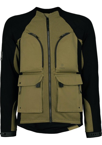 Tor Korumalı Motosiklet Montu Siyah / Haki modelleri