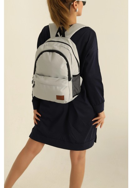 Gri Bol Gözlü Sırt Çantası fiyatları