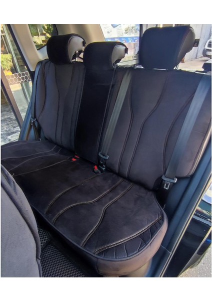 Chery Tiggo 7 Pro Max Araca Özel Koltuk Kılıfı Koruyucu Luvi Serisi 2024-Sonrası Siyah