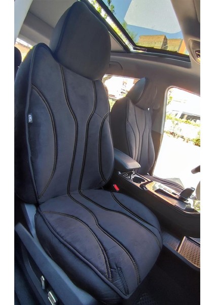Chery Tiggo 7 Pro Max Araca Özel Koltuk Kılıfı Koruyucu Luvi Serisi 2024-Sonrası Siyah fiyatları