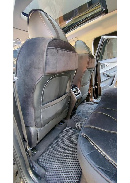 Chery Tiggo 7 Pro Max Araca Özel Koltuk Kılıfı Koruyucu Luvi Serisi 2024-Sonrası Siyah modelleri