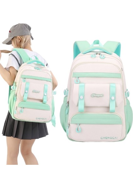 Ilkokul Çocukları Için Okul Çantaları, Kız Çocukları Için Sırt Çantaları, Su Geçirmez Oxford Kumaştan Yükü Azaltan Kız Çocukları Için Sırt Çantaları (Yurt Dışından)