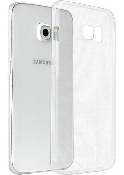 Samsung Galaxy S6 Edge Kılıf Kamera Korumalı Süper Silikon
