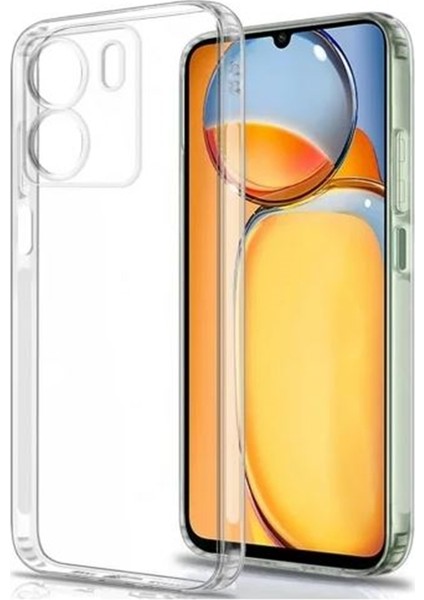 Xiaomi Redmi 13C Kılıf Kamera Korumalı Süper Silikon