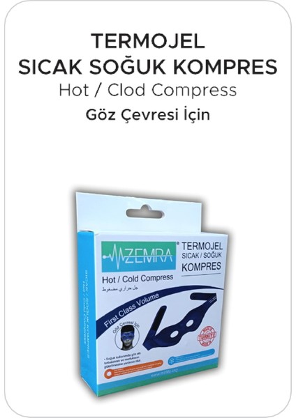 Göz Ve Çevresi Için Termojel - Sıcak Soğuk Kompres - Kumaş Buz Jel - Termojel fiyatları