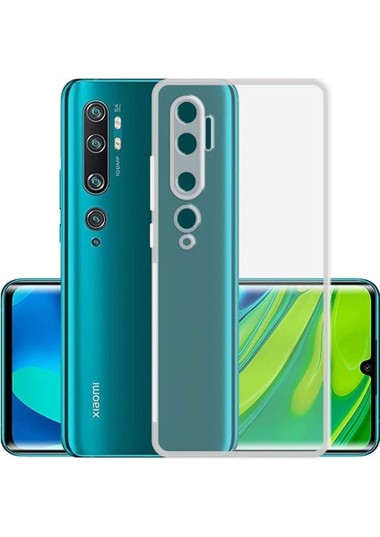 Xiaomi Mi Note 10 Kılıf Kamera Korumalı Süper Silikon