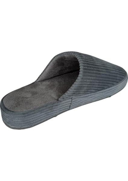 Erkek Pofuduk Ev Terliği FÜME