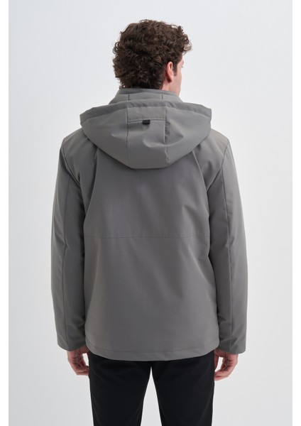 Caz 1040 Kapşonlu Erkek Micro Kaban fırsatları