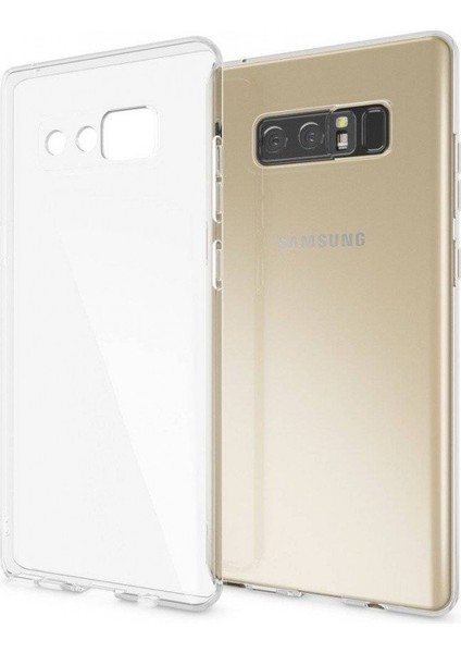 Samsung Galaxy Note 8 Kılıf Kamera Korumalı Süper Silikon