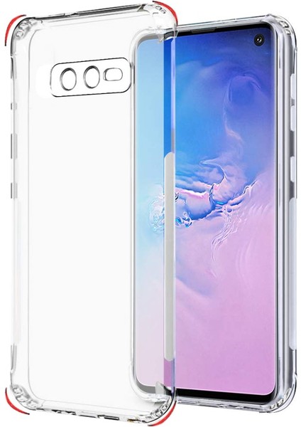 Samsung Galaxy S10E Kılıf Kamera Korumalı Süper Silikon