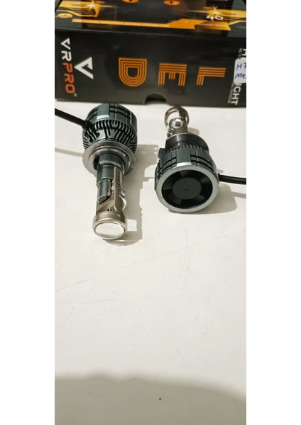 H7MERCEKLİ Mega LED Zenon ŞİMŞEK ETKLİ 75W Güç 22.000LÜMEN Garantili Vrpro modelleri