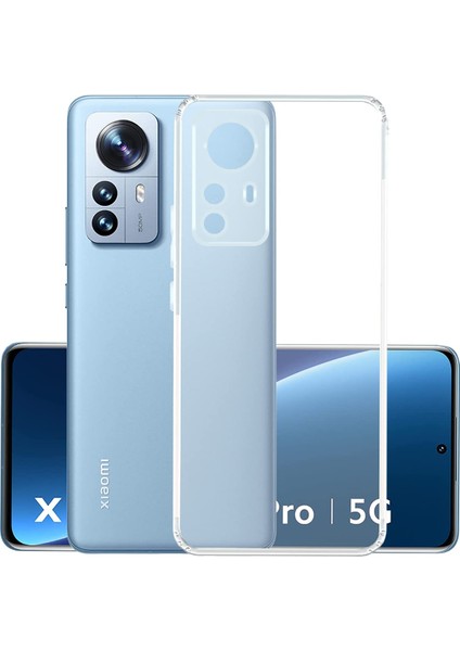 Xiaomi Mi 12 Pro Kılıf Kamera Korumalı Süper Silikon