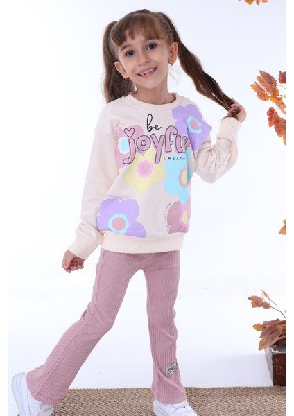 Joyful Kız Çocuk Taytlı Takım