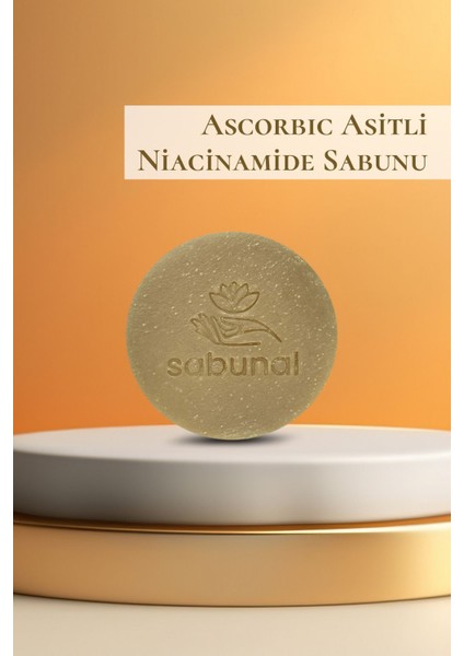Niacinamide Sabunu - Aydınlatıcı, Siyah Nokta ve Akne Sabunu 100 gr