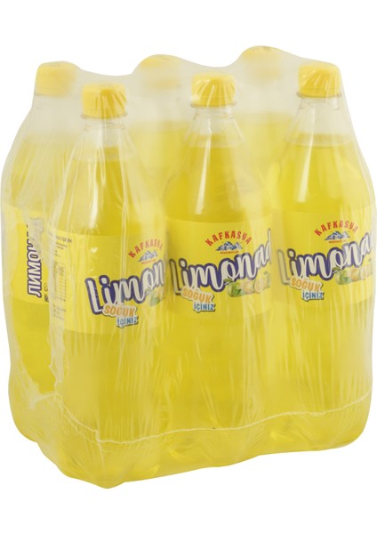 Kafkasya Meşrubatları Limonad 1 lt x 6 Adet