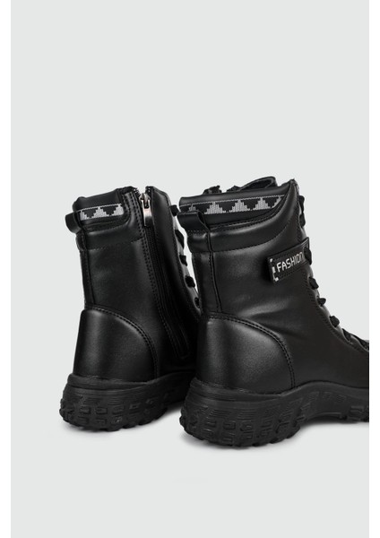 7120 Siyah Cilt Kürklü Kadın Postal Bot fırsatları