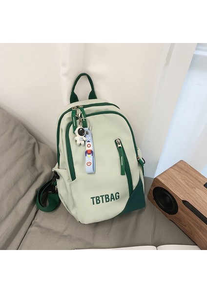 Trendy Marka Iş Kıyafeti Fonksiyonel Crossbody Çanta Japon Kanvas Kızın Küçük Sırt Çantası Kadınlar Için Rahat Çok Yönlü Öğrenci Spor Göğüs Çantası (Yurt Dışından)