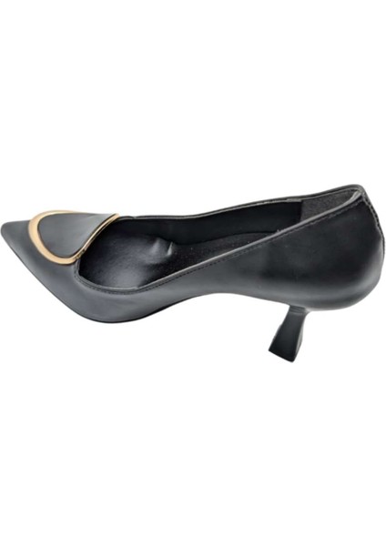 Amabella Kadın Suni Deri Stiletto - Amabella - Siyah - 40 fırsatları