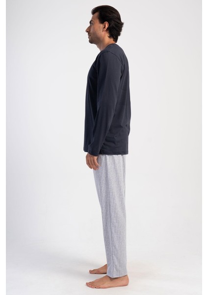 Erkek Uzun Kol Antrasit Pijama Takım C8T5N2O304 fiyatları