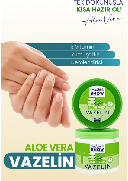 Vazelin Aloe Vera E Vitamini Nemlendirici Jel 125 ml