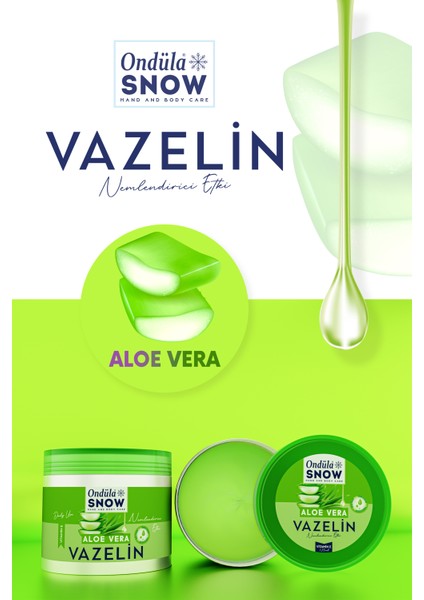 Vazelin Aloe Vera E Vitamini Nemlendirici Jel 125 ml