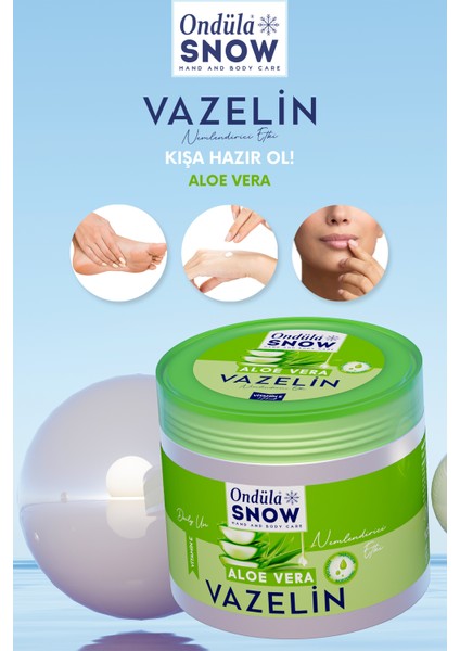 Vazelin Aloe Vera E Vitamini Nemlendirici Jel 125 ml