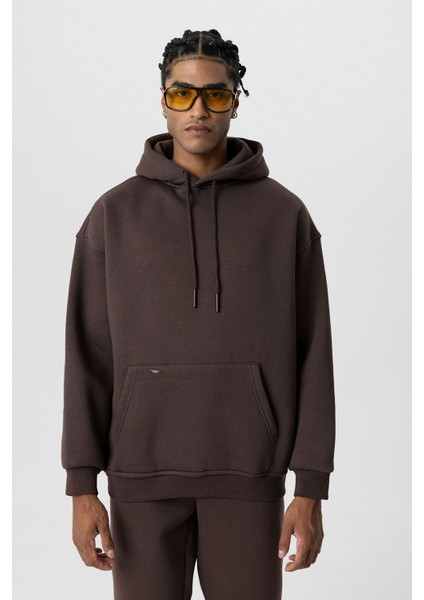 Basıc Oversıze Eşofman Takım Kahve indirimleri