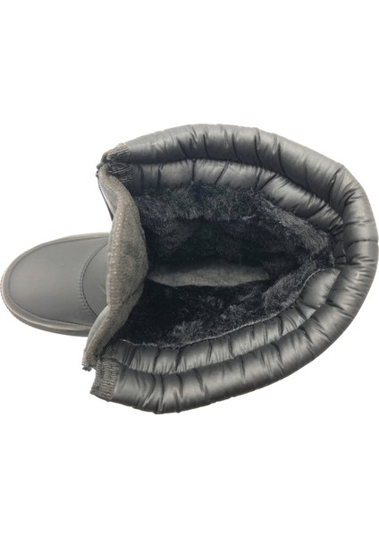 Çiğdem Kar Botu - Kar 9 - Siyah-Önden-Fermuarlı - 37 indirimleri