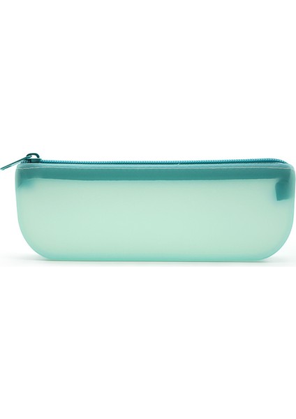 Yarı Saydam Silikon Kalem Çantası Öğrenci Kalem Kırtasiye Kutusu Saklama Çantası Yaratıcı Silikon Kalem Çantası (Yurt Dışından)