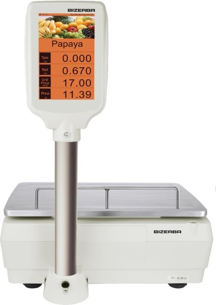 Bizerba ER II 200 Etiketli Barkodlu Terazi 15 kg Wifi