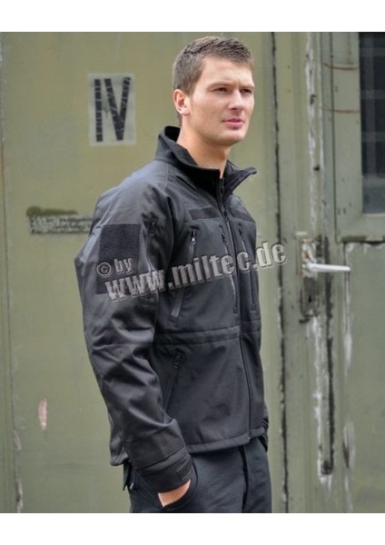 Softshell Sıyah Mont
