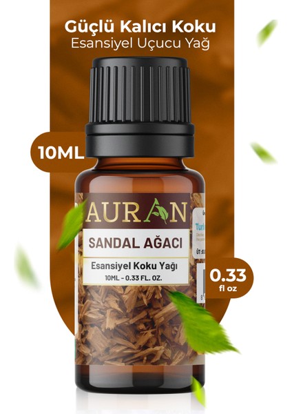 Sandal Ağacı Esansiyel Uçucu Koku Yağı Buhurdanlık Yağı Difüzör Esansı Hobi Esans Ortam Oda 10ml