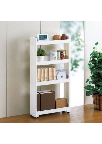 Tekerlekli Organizer Banyo Mutfak Rafı