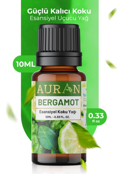 Bergamot Esansiyel Uçucu Koku Yağı Buhurdanlık Yağı Difüzör Esansı Hobi Esans Ortam Oda Kokusu 10ml