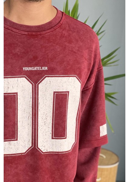 Oversize Baskılı Old School Sweatshirt modelleri