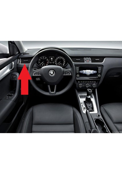 Skoda Octavia 2013-2016 Ön Sol Havalandırma Izgarası 5E0819701