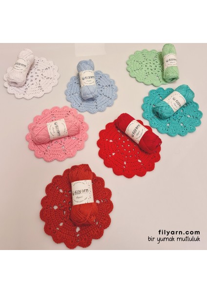 Yeşil 1906 Baby Cotton Elegant Örgü Ipi Amigurumi Ipi Punch Örgü Ipi Oeko-Tex Startdart Sertifikalı 25 gram