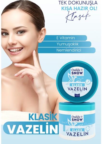 Vazelin Klasik E Vitamini Nemlendirici Jel 125 ml