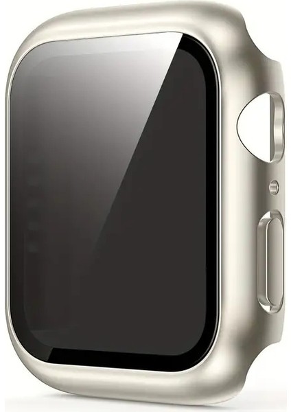 Apple Watch Series 7 8 9 41MM Uyumlu Hayalet Ekranlı Kasa ve Ekran Koruyucu