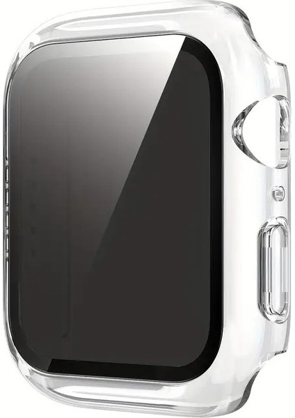 Apple Watch Series 7 8 9 41MM Uyumlu Hayalet Ekranlı Kasa ve Ekran Koruyucu