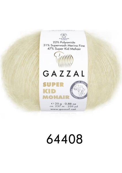 Super Kid Mohair 25 Gram 64408