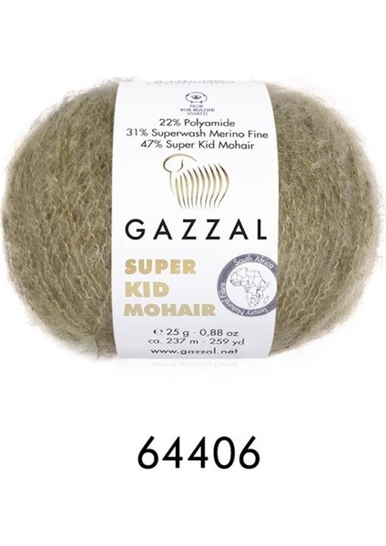 Super Kid Mohair 25 Gram 64406