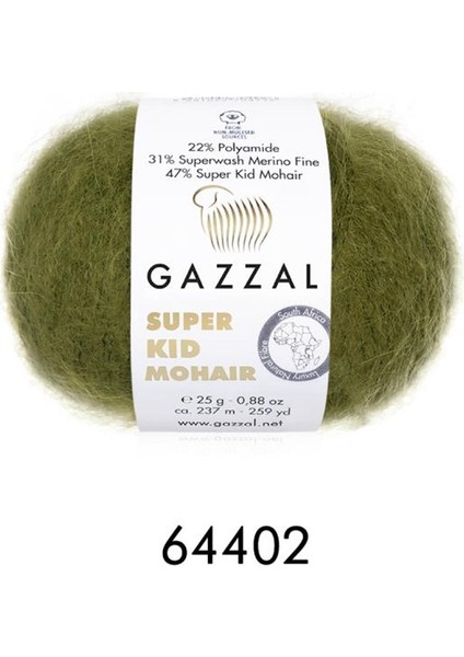 Super Kid Mohair 25 Gram 64402