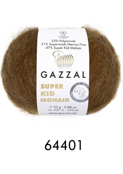 Super Kid Mohair 25 Gram 64401