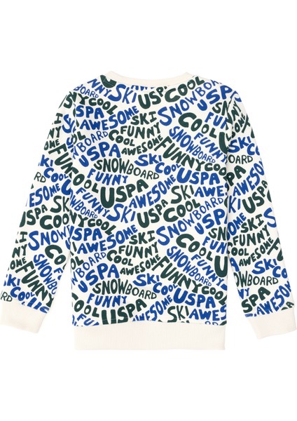 Erkek Çocuk Krem Sweatshirt 50293460-VR071
