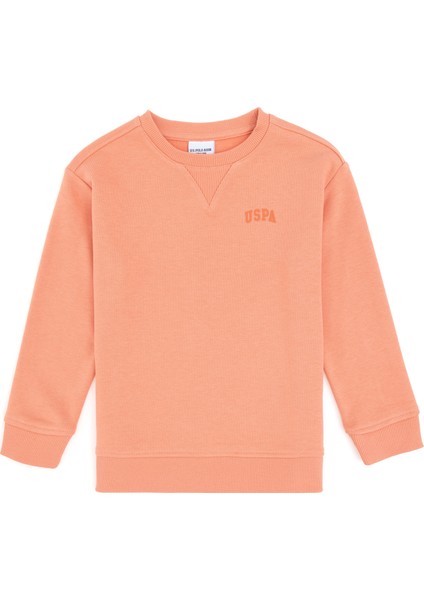 U.S. Polo Assn. Erkek Çocuk Somon Sweatshirt 50295151-VR047