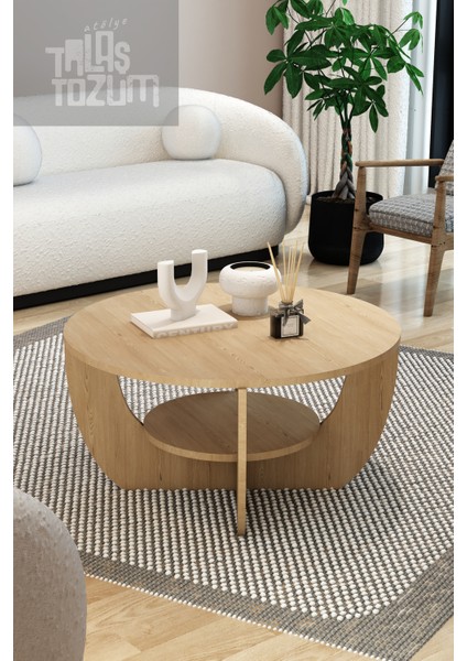 Nova İki Katlı Orta Sehpa 78 cm