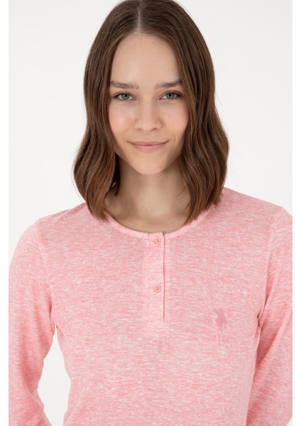 Kadın Pembe Pijama Takım 50302755-VR041